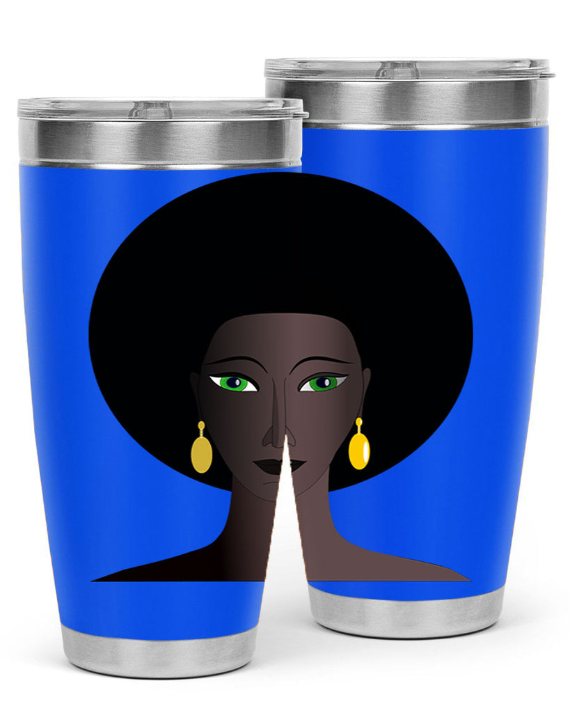 machovka black woman with green eyes 27#- women-girls- Tumbler