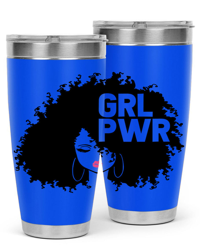 woman face grlpwr 1#- women-girls- Tumbler