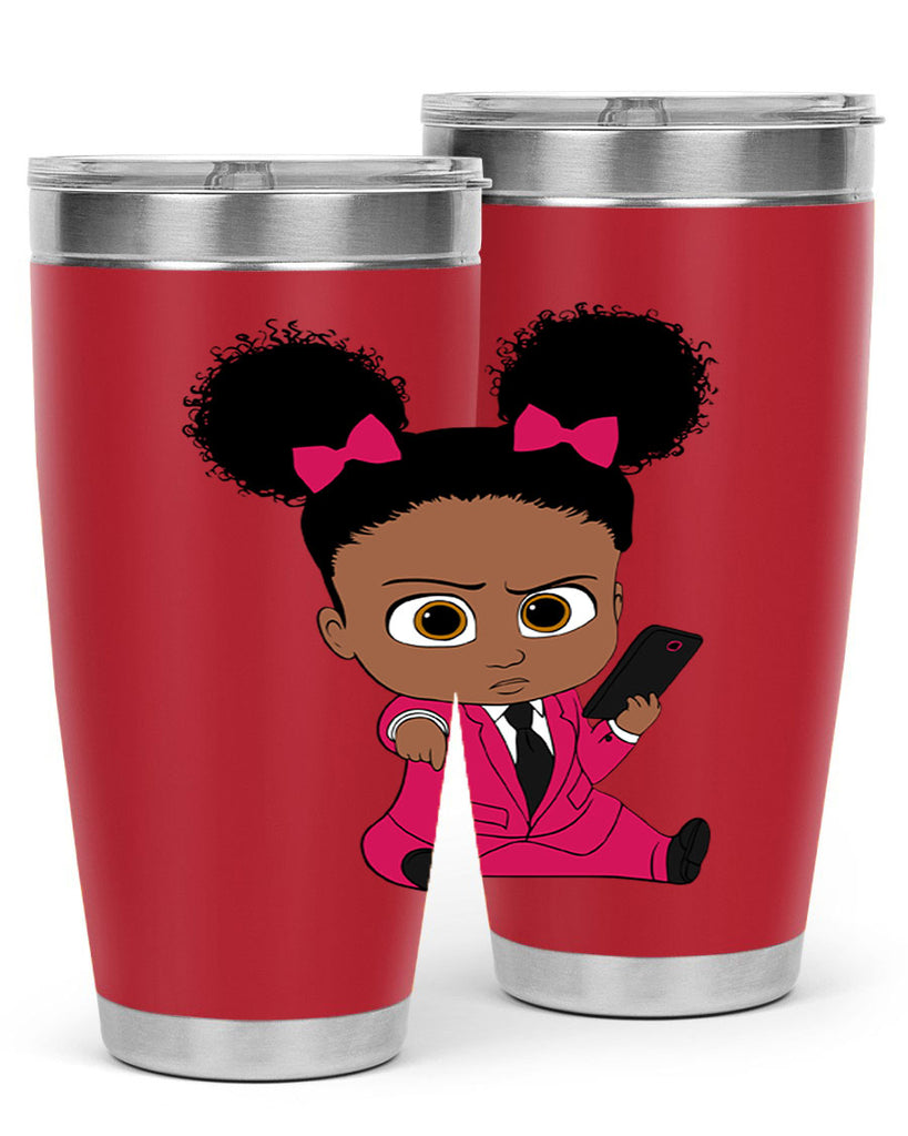 Black girl style 3#- women-girls- Tumbler