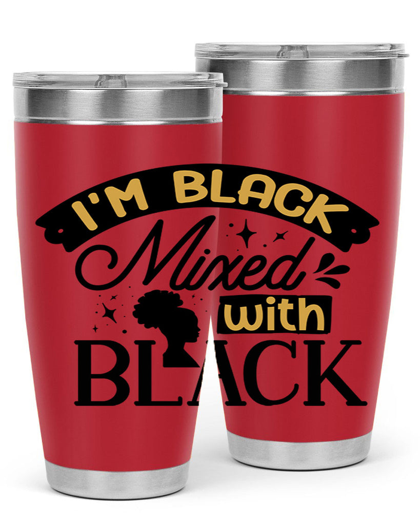 Im black mixed with black Style 30#- women-girls- Tumbler
