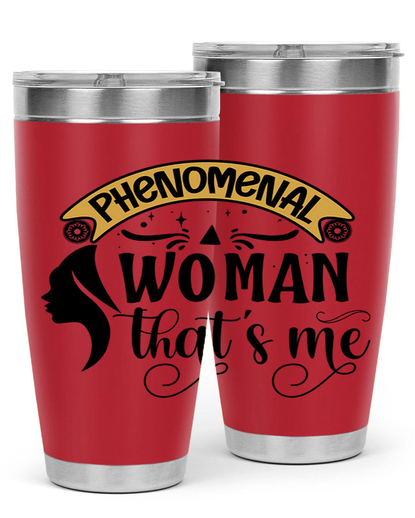 Phenomenal woman thats me Style 15#- women-girls- Tumbler