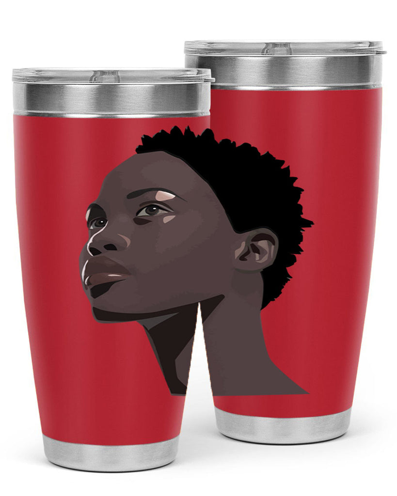 african woman portrait 88#- women-girls- Tumbler