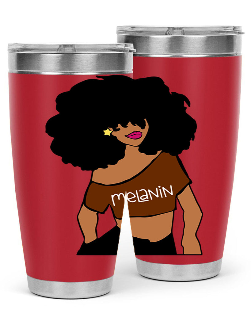 black girl melanin 18#- women-girls- Tumbler