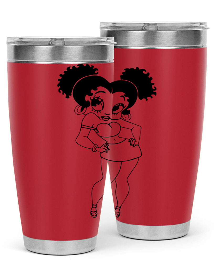 black women - queen 35#- women-girls- Tumbler