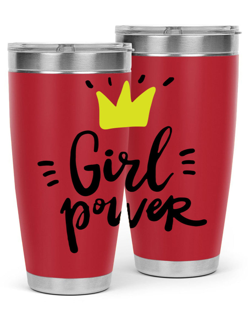 girl power crown 35#- women-girls- Tumbler