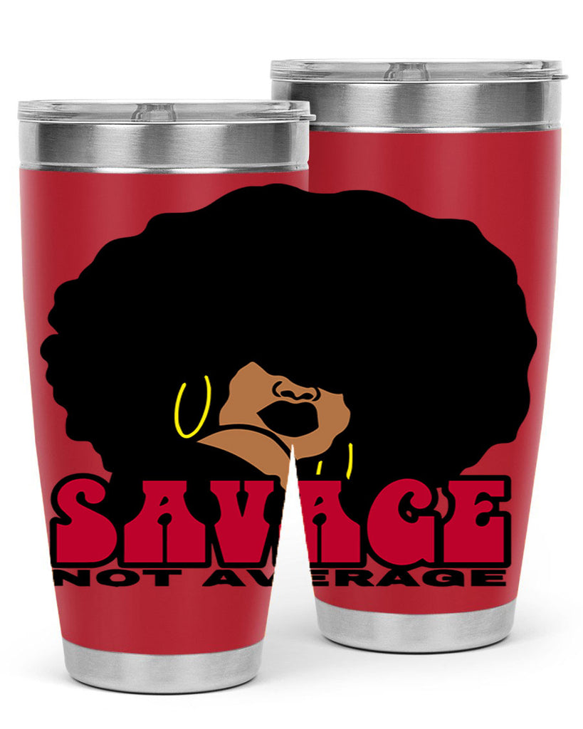 savage not average 1#- women-girls- Tumbler