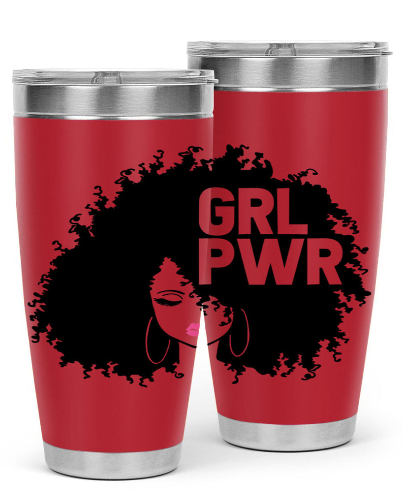 woman face grlpwr 1#- women-girls- Tumbler