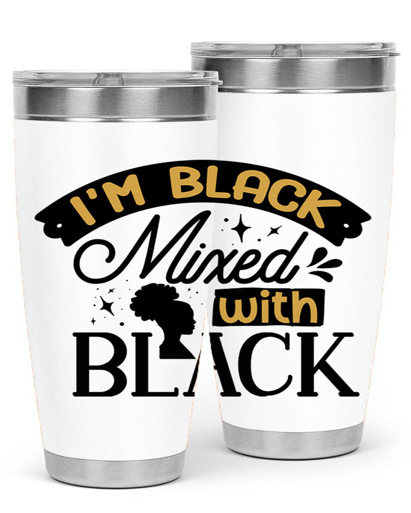 Im black mixed with black Style 30#- women-girls- Tumbler