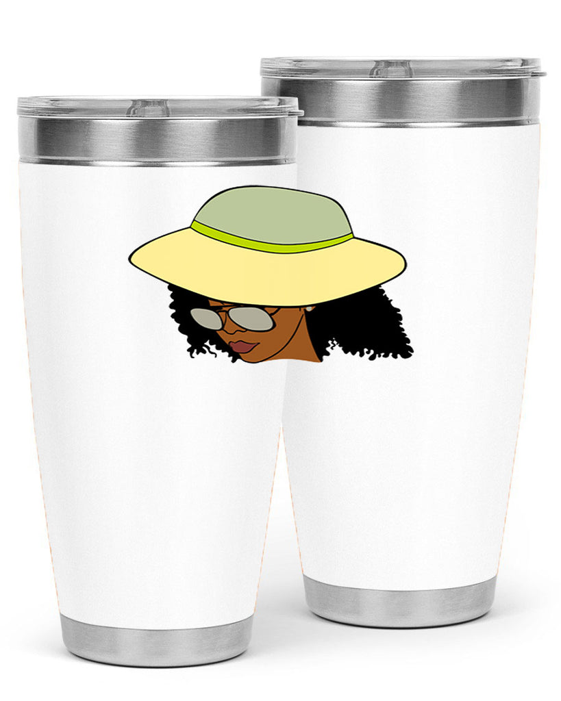 black afro 45#- women-girls- Tumbler