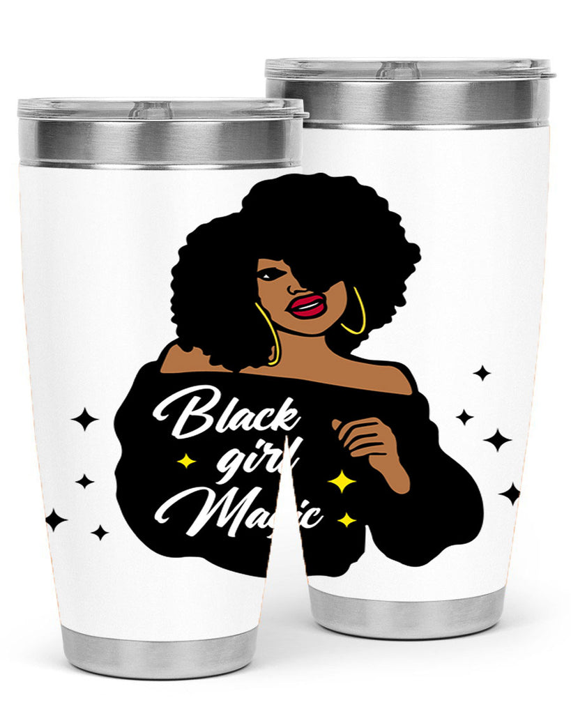 black girl magic 21#- women-girls- Tumbler