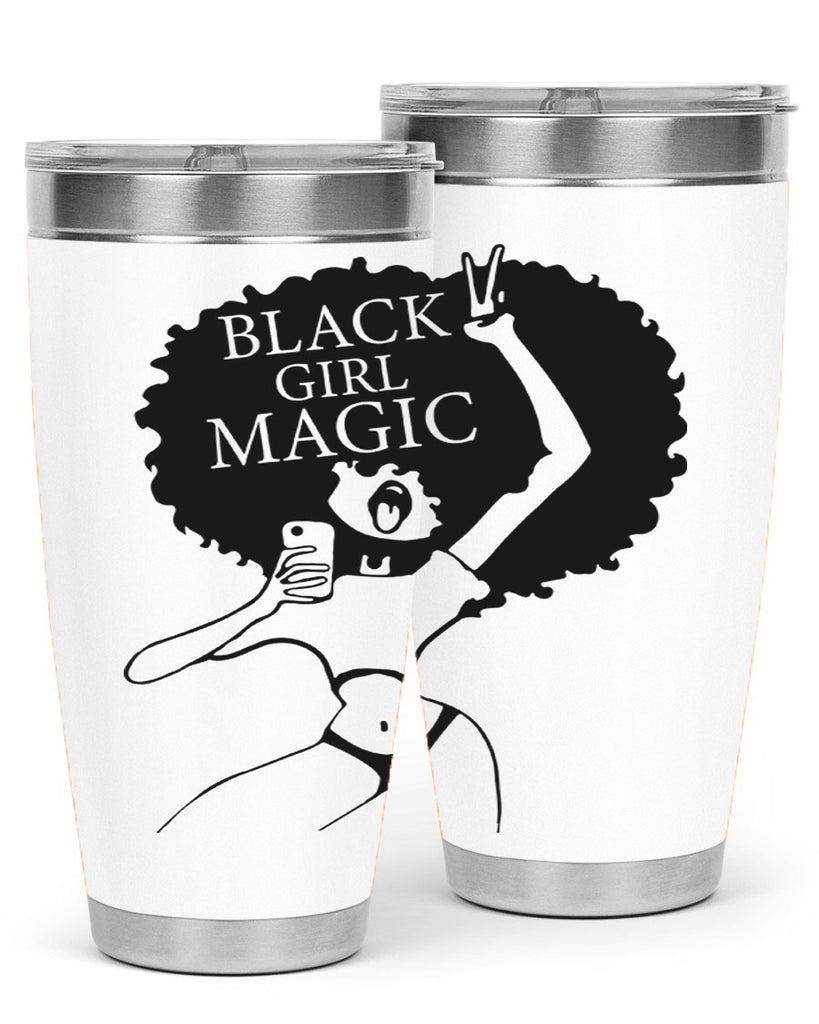 black girl magic 58#- women-girls- Tumbler