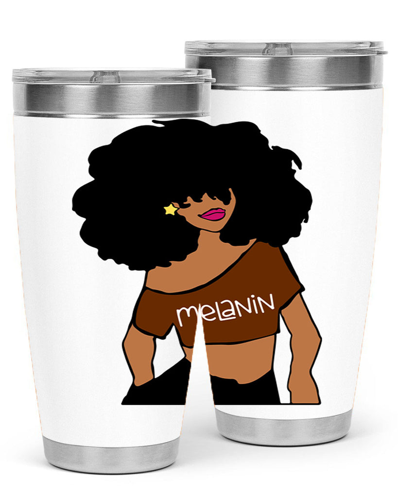 black girl melanin 18#- women-girls- Tumbler