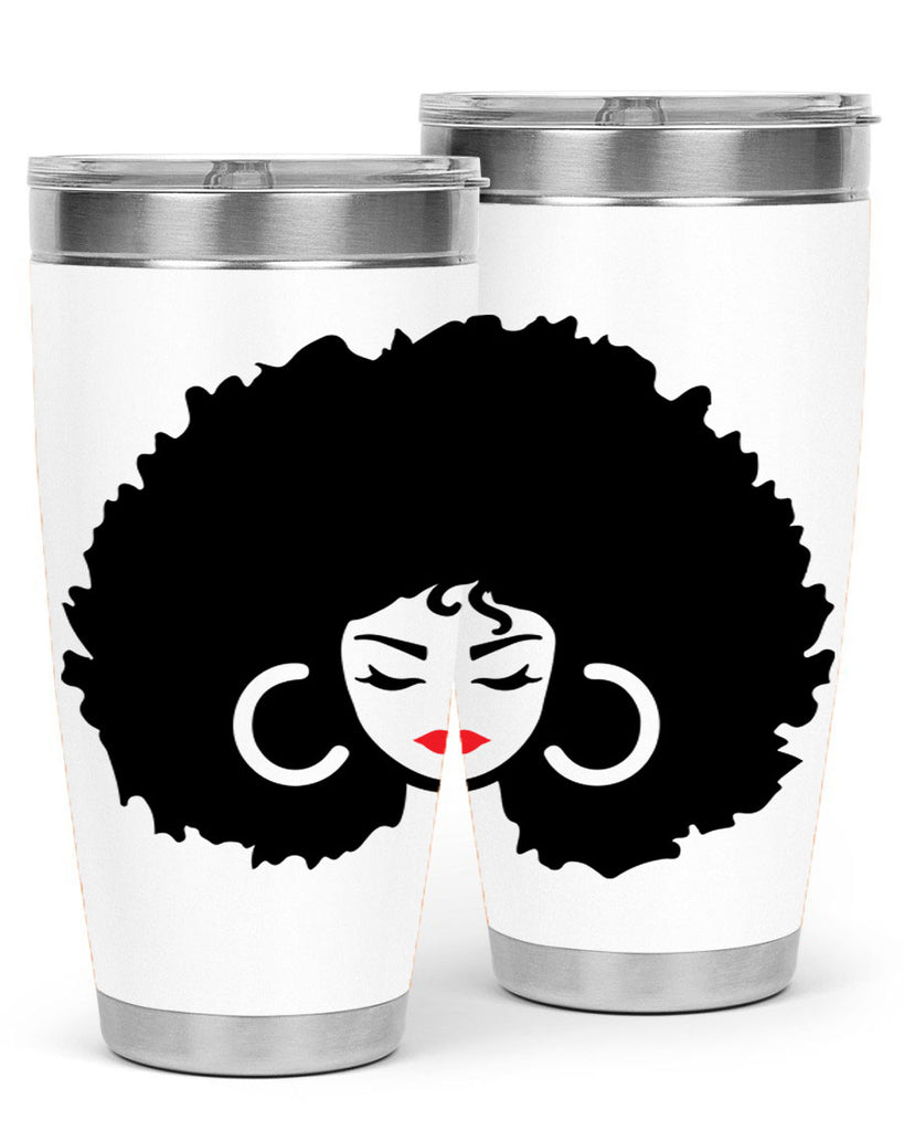 black women - queen 63#- women-girls- Tumbler