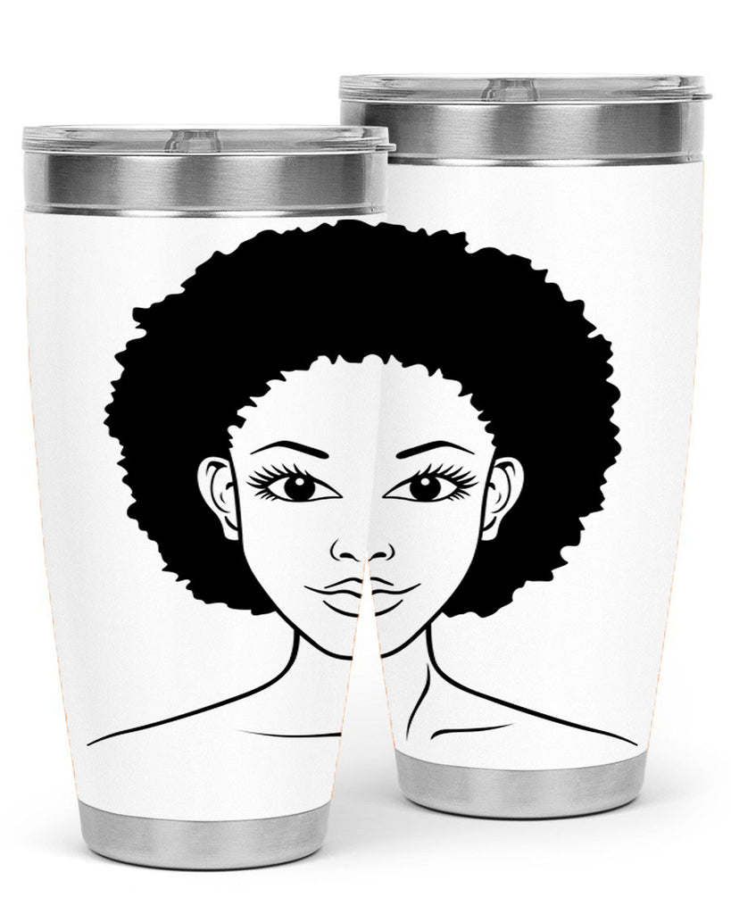 black women - queen 64#- women-girls- Tumbler