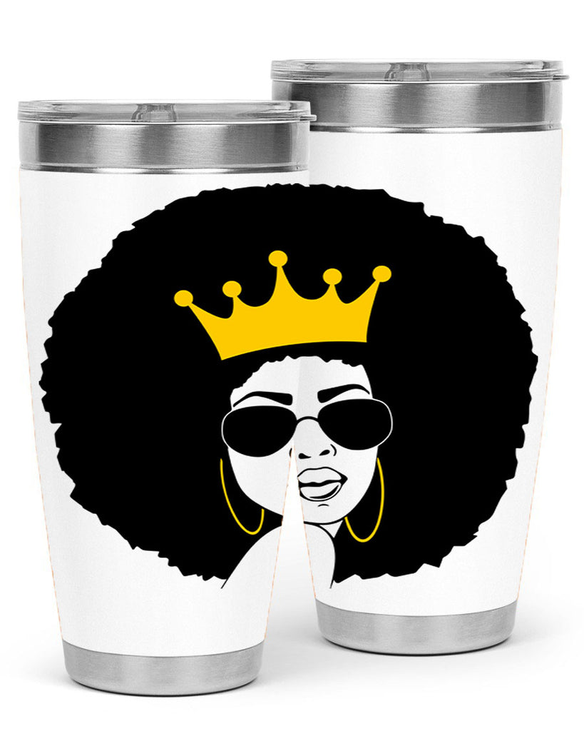 black women - queen 76#- women-girls- Tumbler