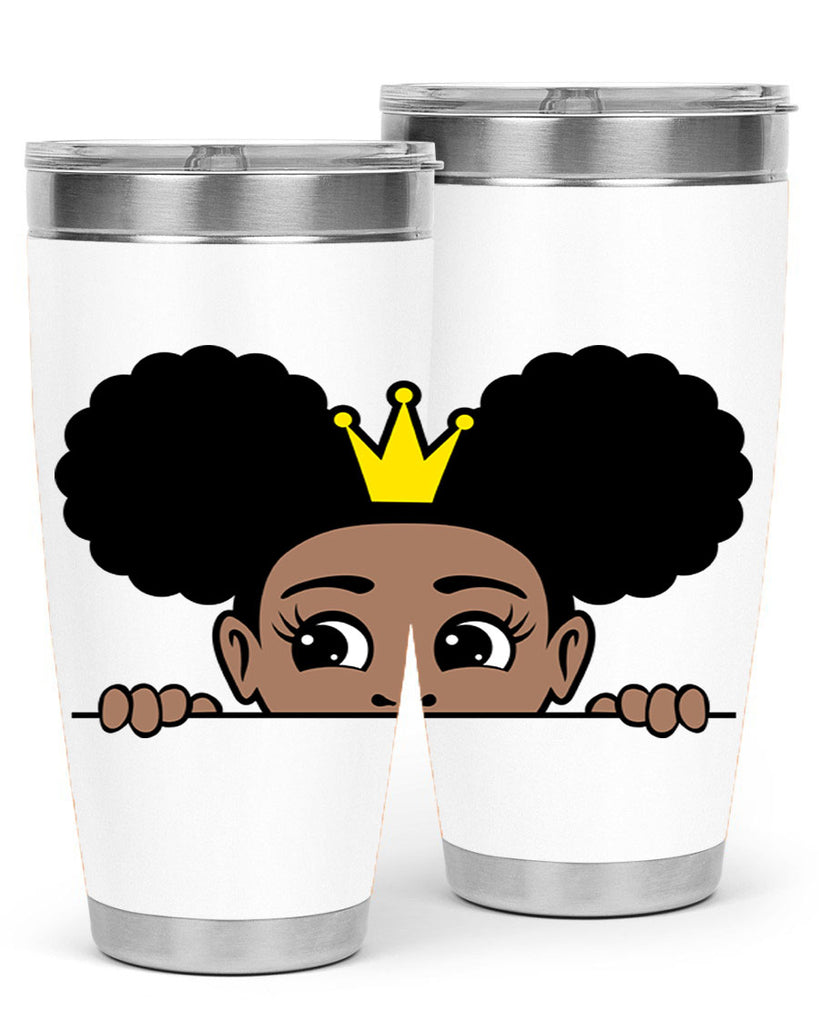 crown afro puffs 51#- women-girls- Tumbler