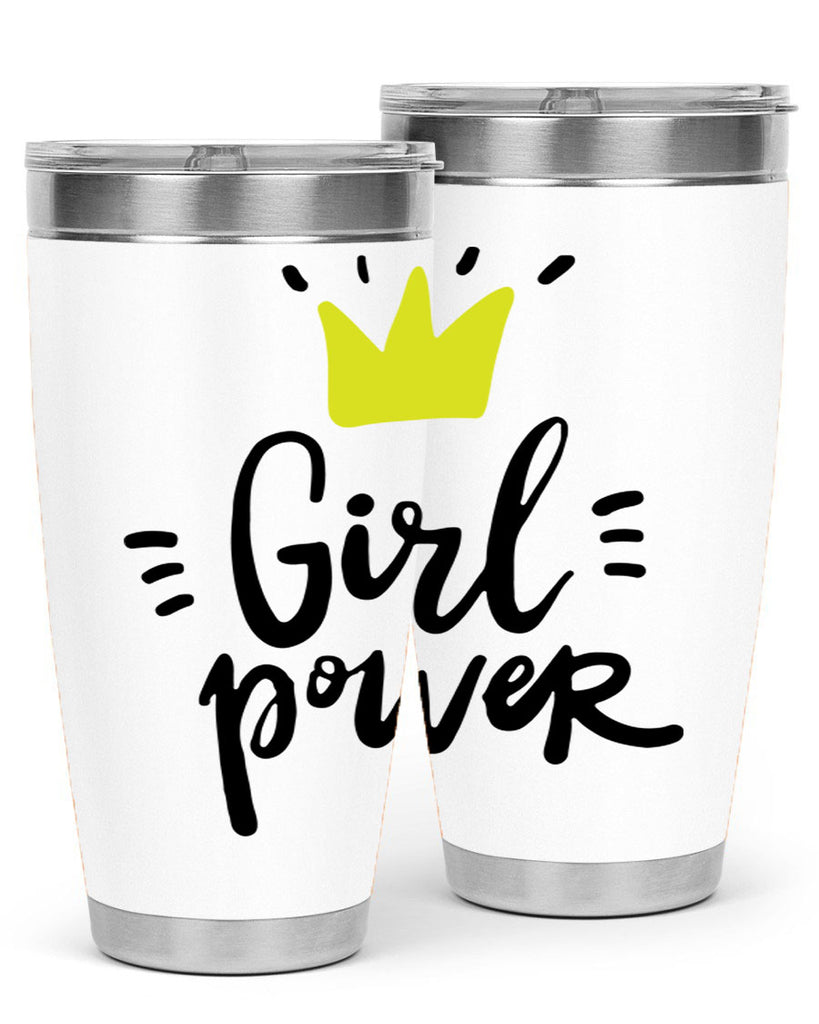 girl power crown 35#- women-girls- Tumbler