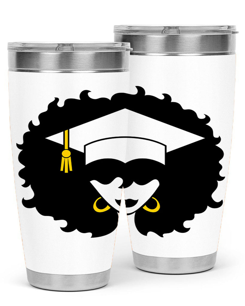grad black woman 33#- women-girls- Tumbler