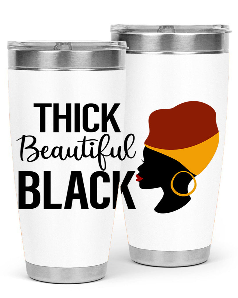 thick beautiful black Style 4#- women-girls- Tumbler