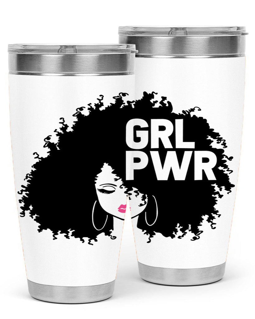 woman face grlpwr 1#- women-girls- Tumbler
