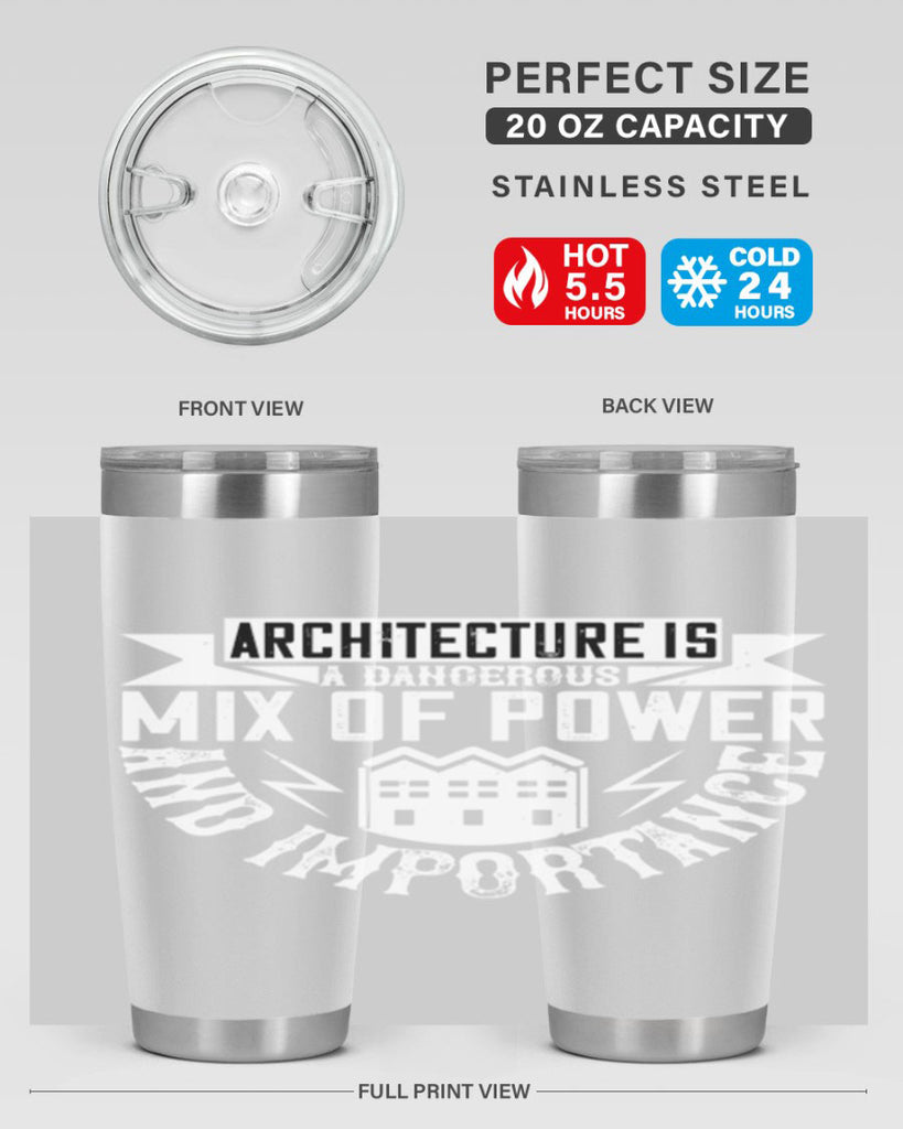 Architecture is a dangerous mix of power and importance Style 2#- architect- tumbler