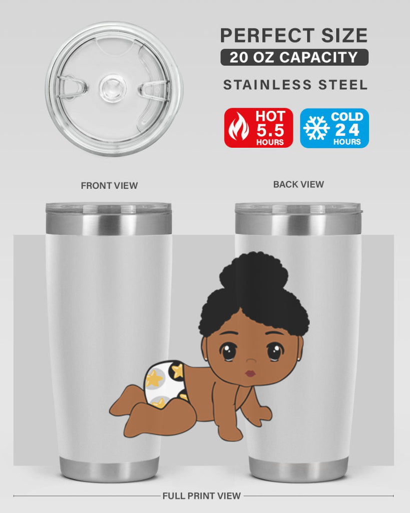 Black baby style 6#- women-girls- Tumbler