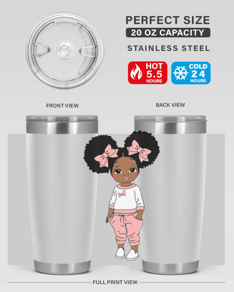 Black girl style 9#- women-girls- Tumbler