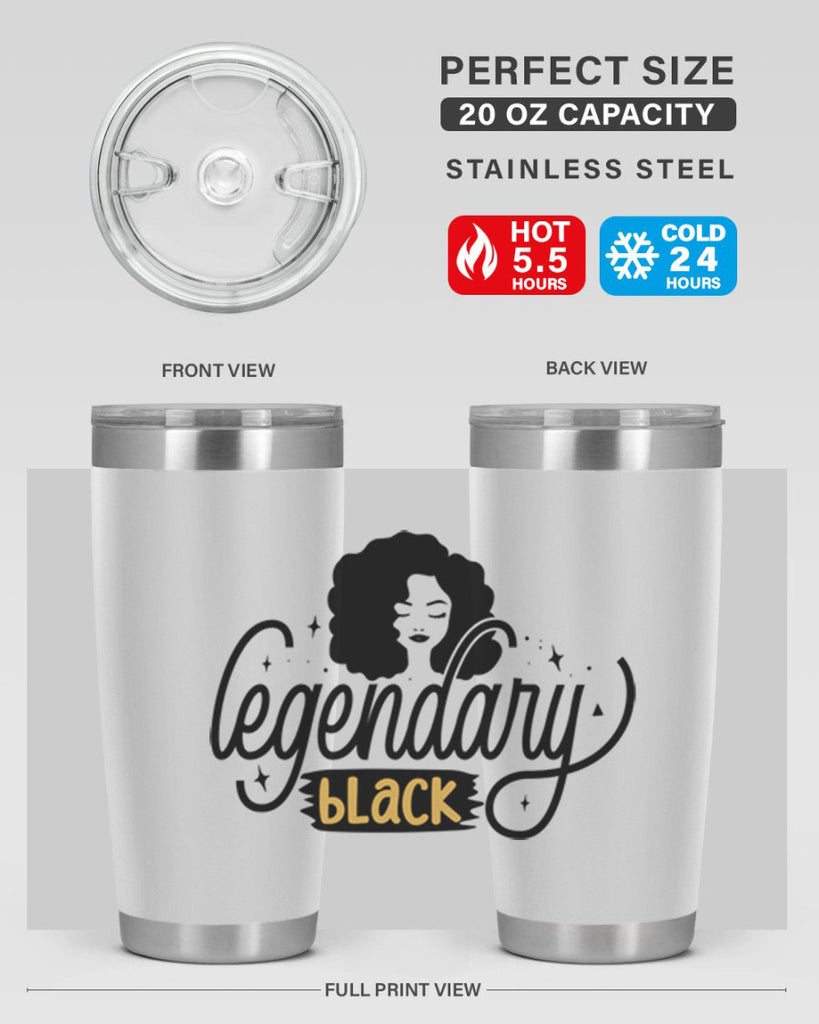 Legendary black Style 27#- women-girls- Tumbler