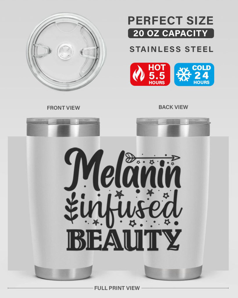 Melanin infused beauty Style 21#- women-girls- Tumbler