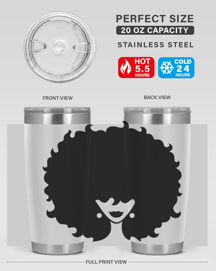 afro woman 69#- women-girls- Tumbler