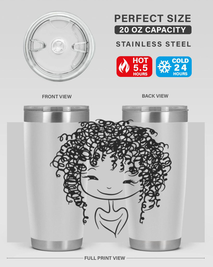 black girl 17#- women-girls- Tumbler