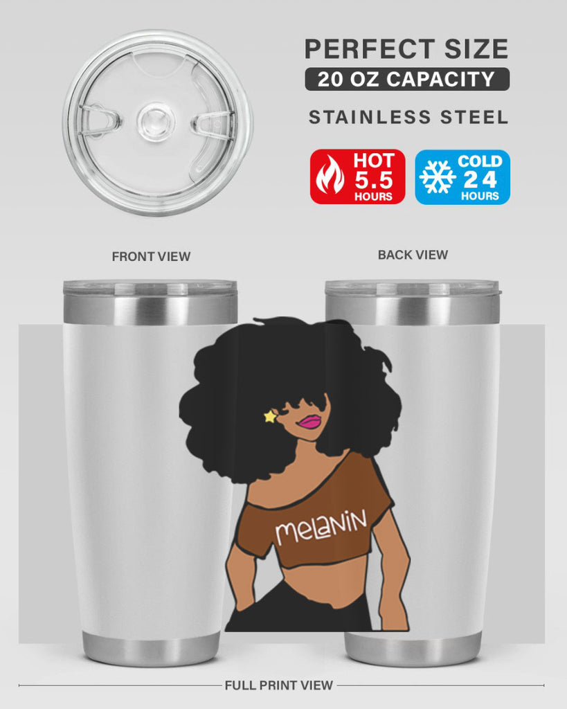 black girl melanin 18#- women-girls- Tumbler