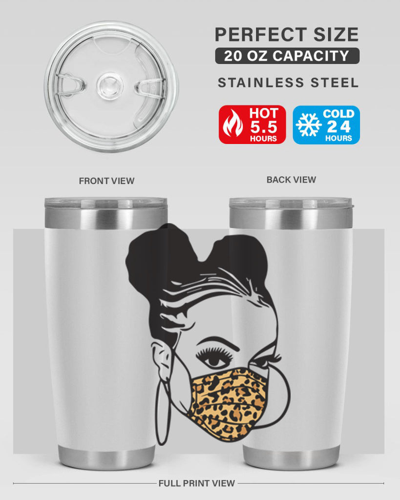black nurse 4#- women-girls- Tumbler