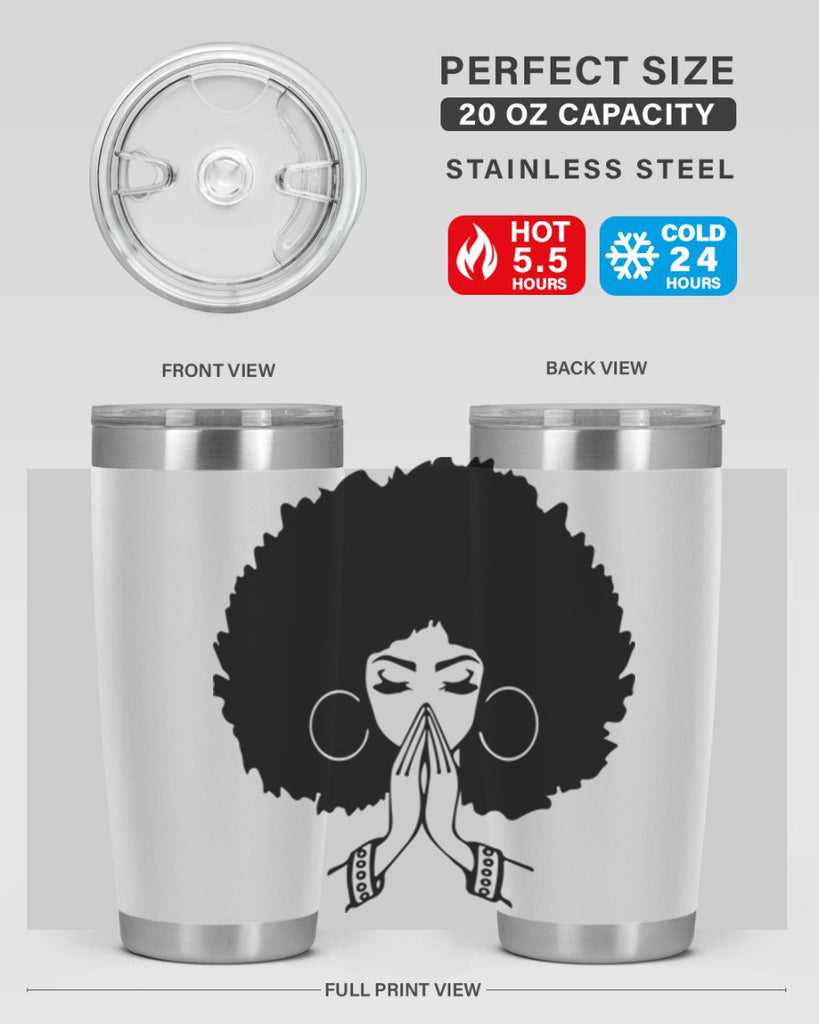 black women - queen 21#- women-girls- Tumbler
