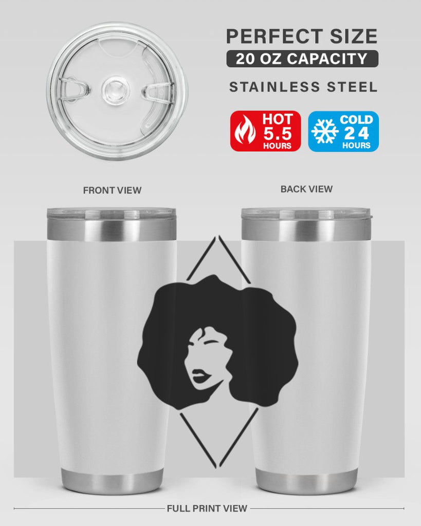 black women - queen 25#- women-girls- Tumbler