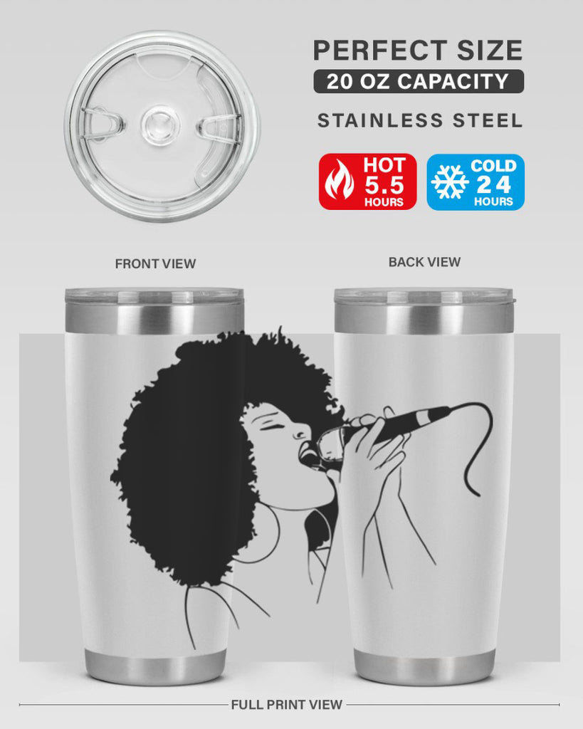 black women - queen 39#- women-girls- Tumbler