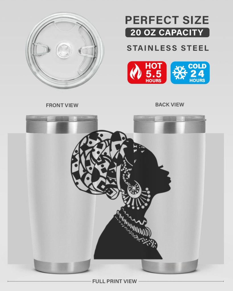 black women - queen 52#- women-girls- Tumbler