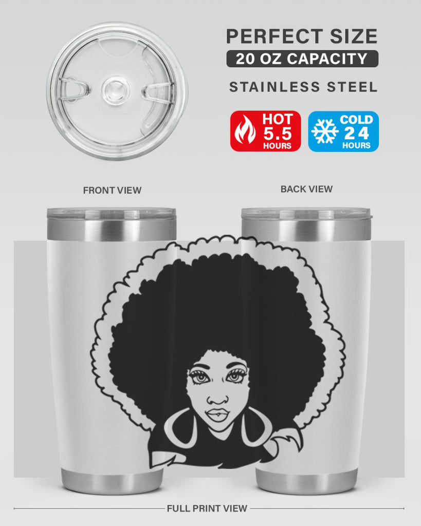 black women - queen 60#- women-girls- Tumbler