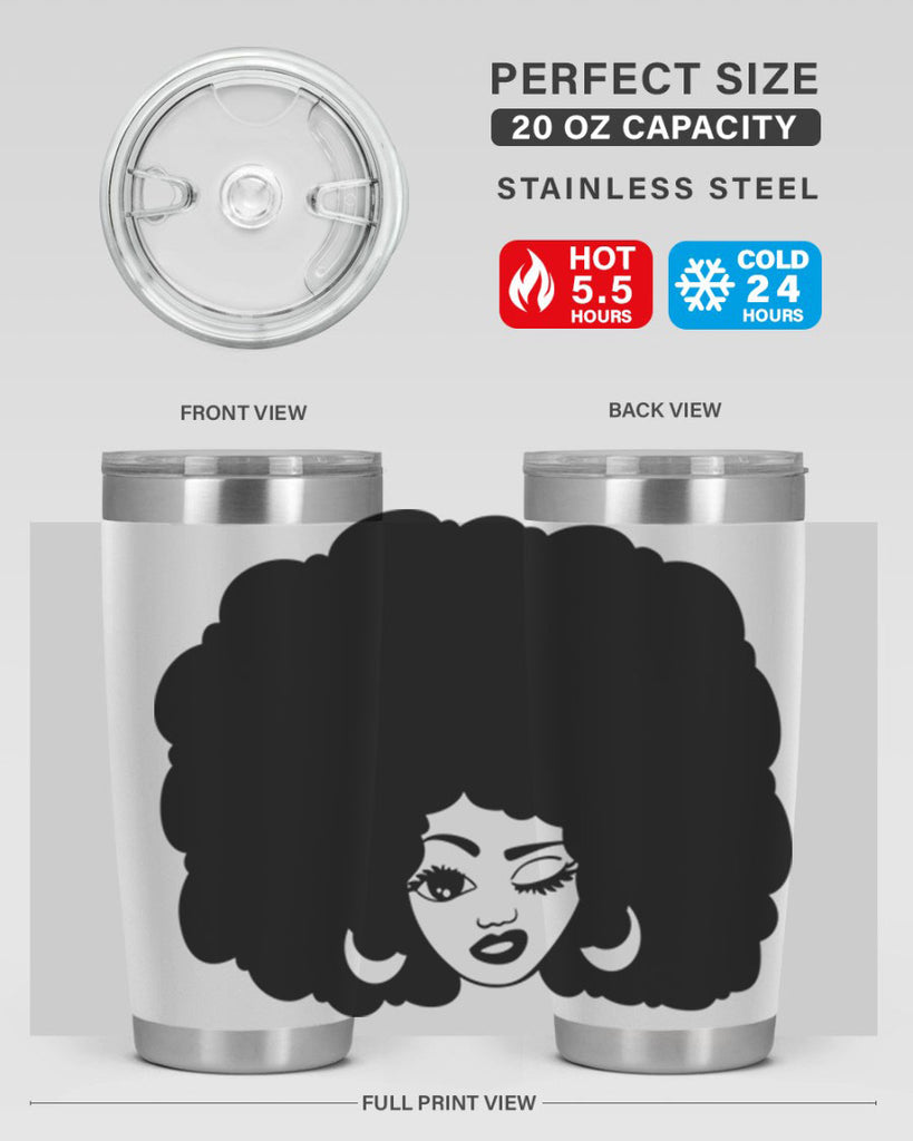 black women - queen 73#- women-girls- Tumbler
