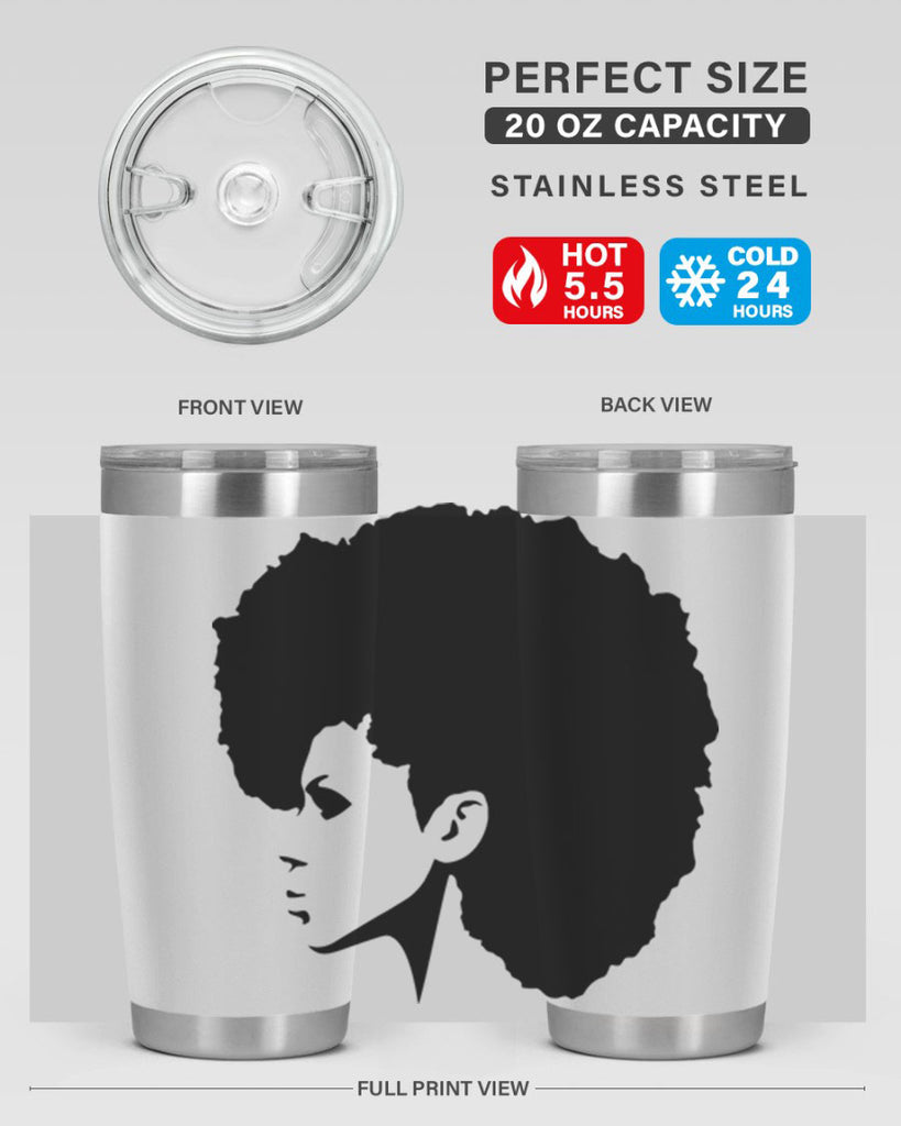 black women - queen 80#- women-girls- Tumbler