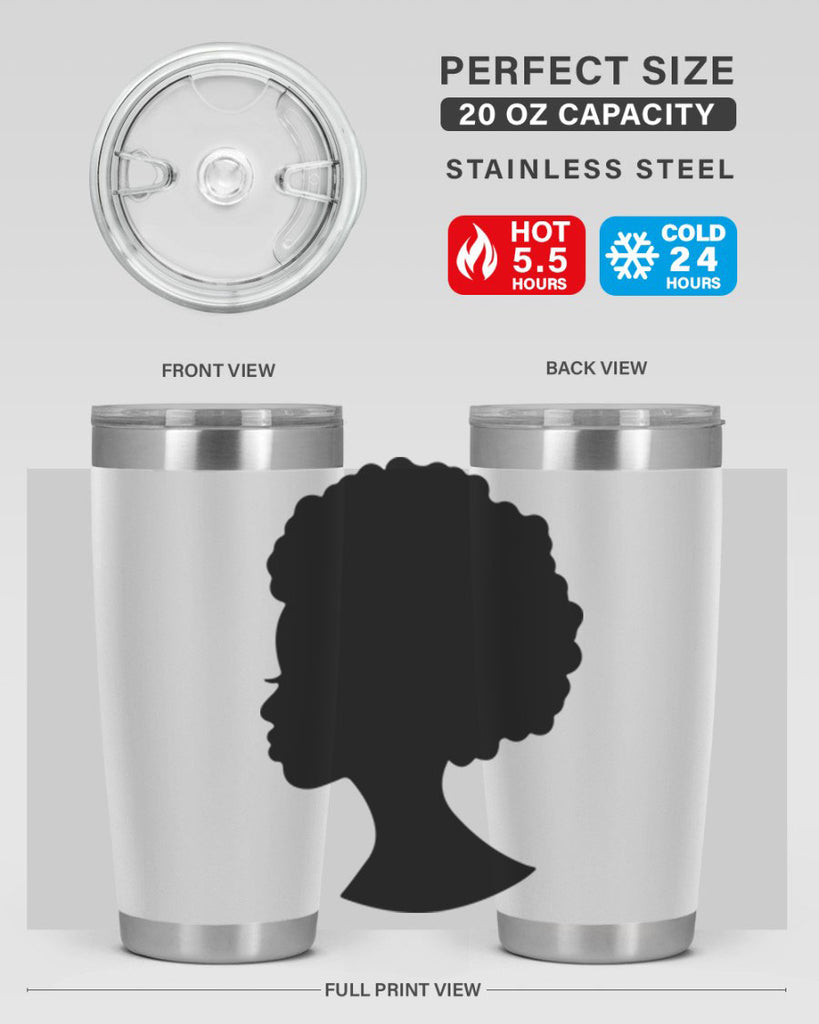 black women - queen 84#- women-girls- Tumbler