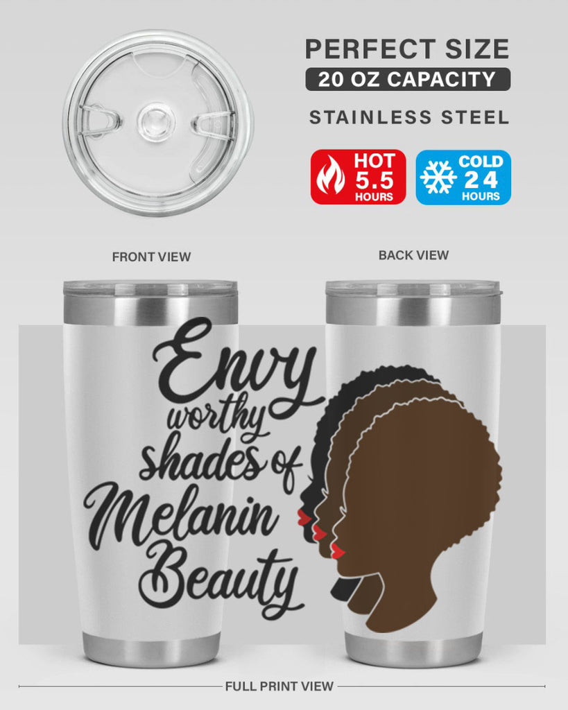 envy worth shades of melanin Style 39#- women-girls- Tumbler