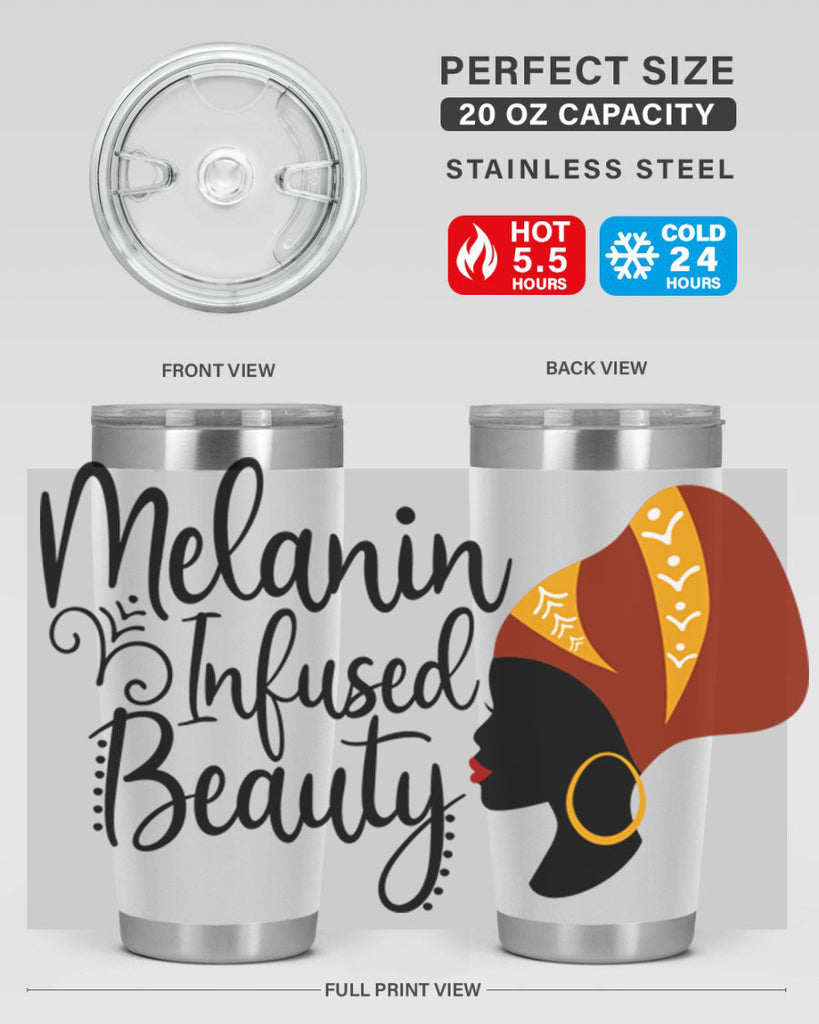 melanin infused beauty Style 20#- women-girls- Tumbler