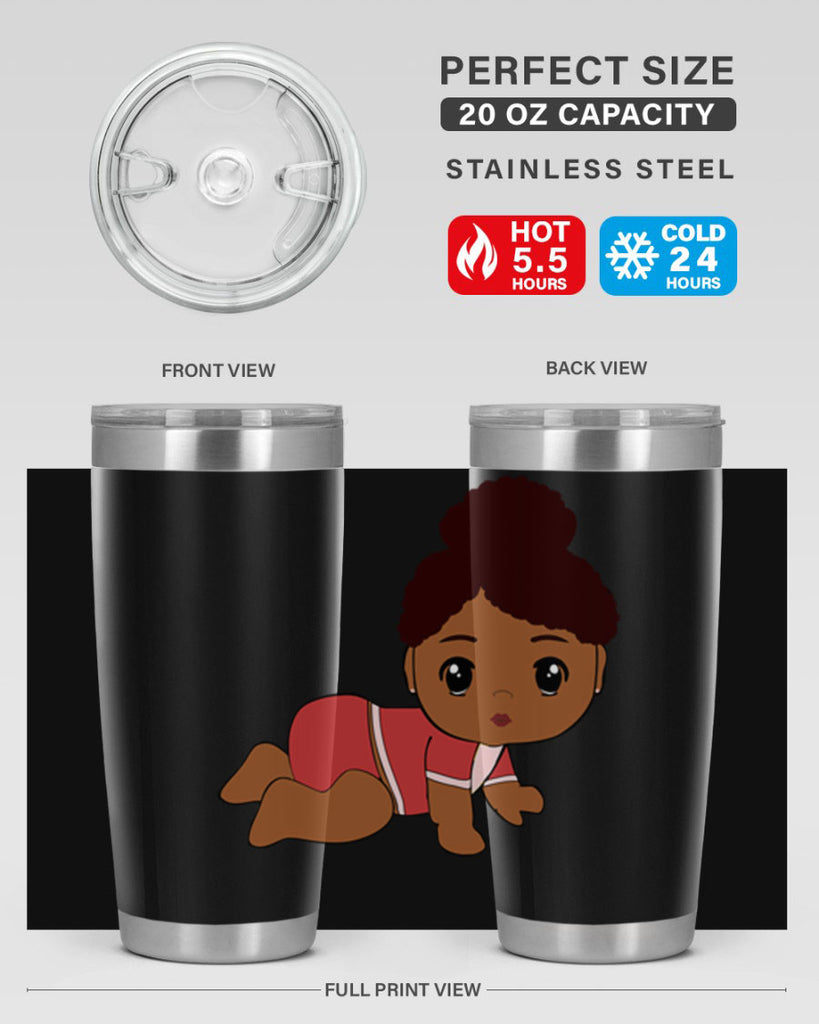 Black baby style 1#- women-girls- Tumbler