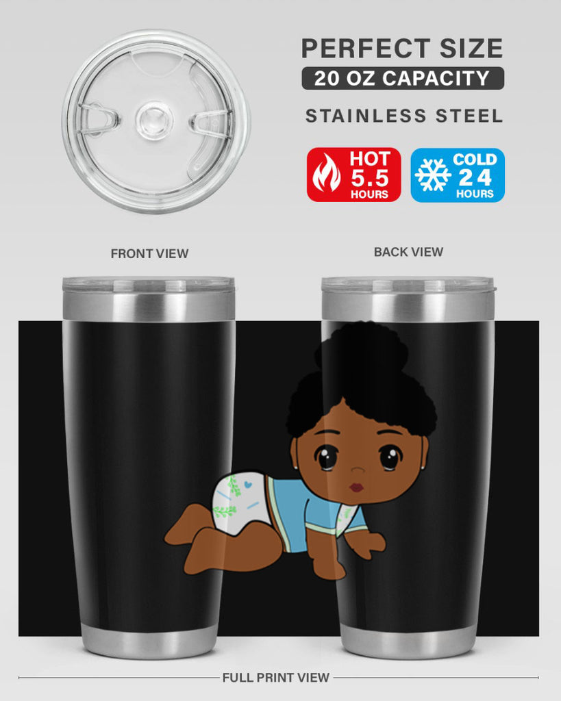 Black baby style 2#- women-girls- Tumbler