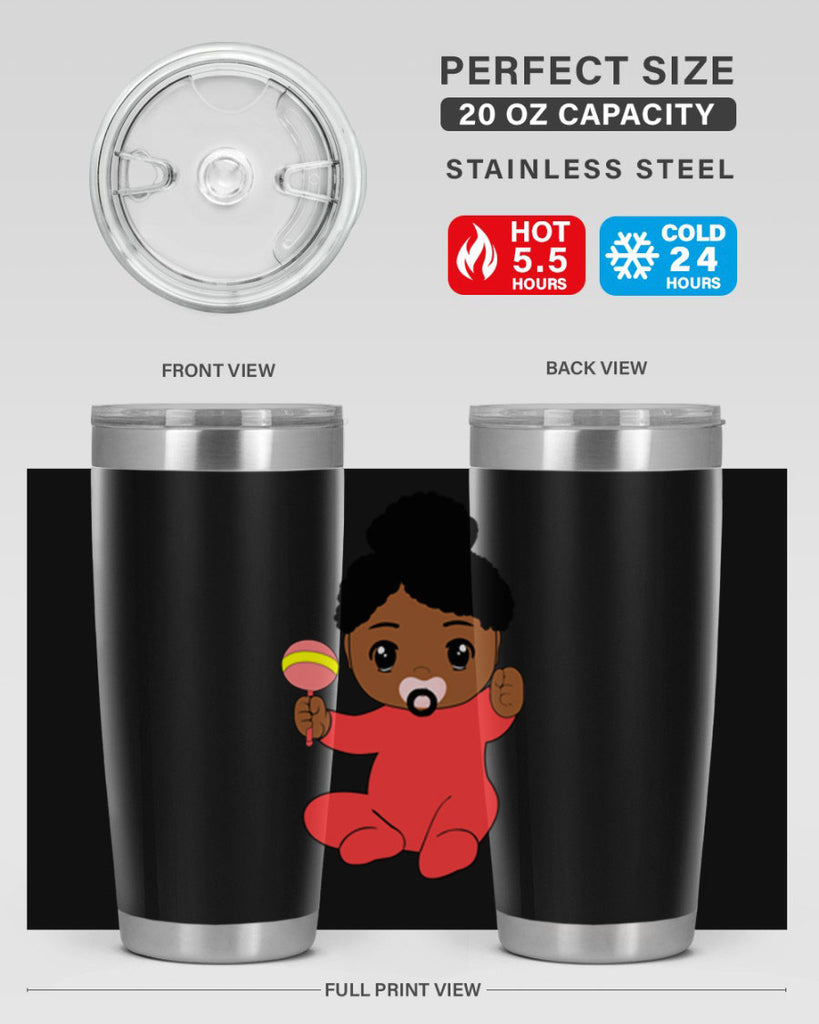 Black baby style 4#- women-girls- Tumbler