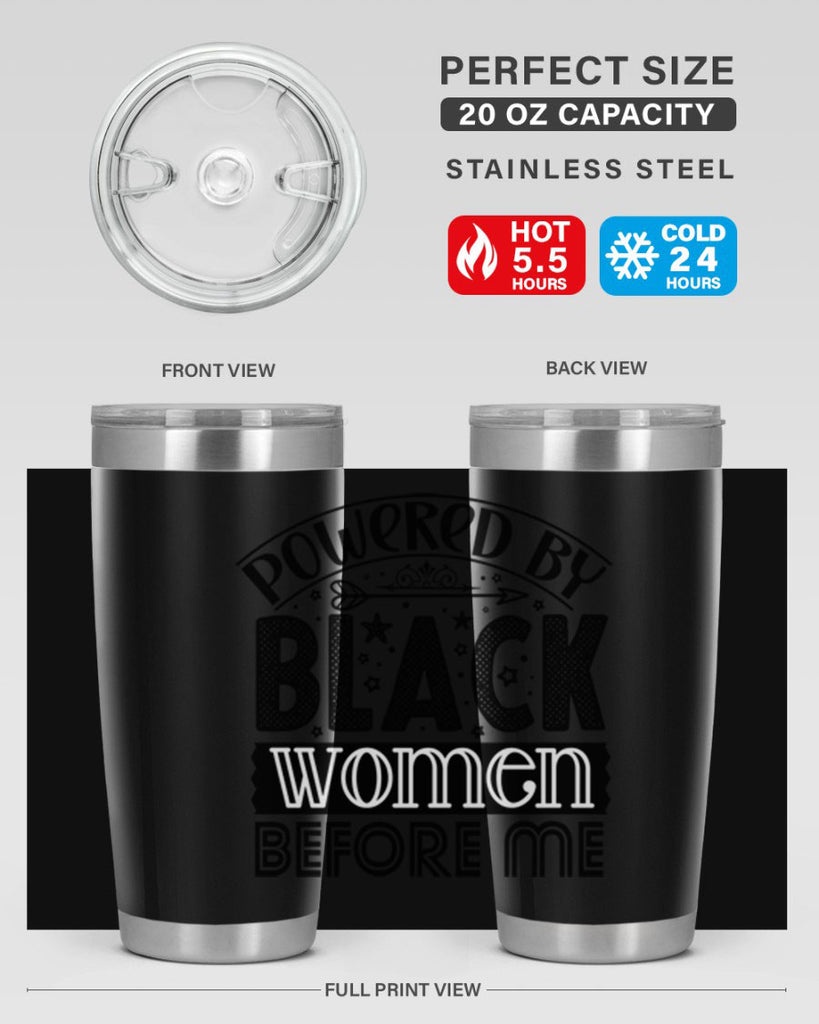 Powered by blackp women before me Style 14#- women-girls- Tumbler