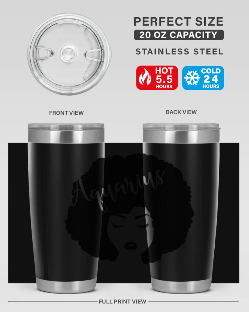aquarius62#- women-girls- Tumbler
