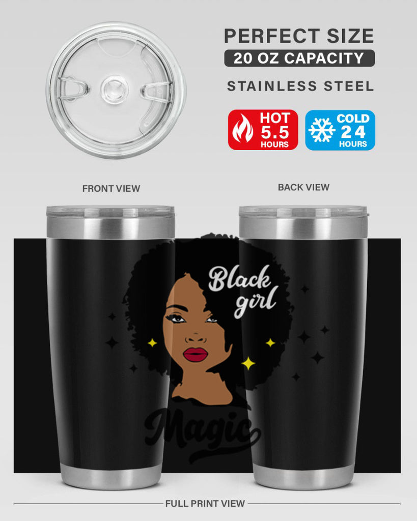 black girl magic 20#- women-girls- Tumbler