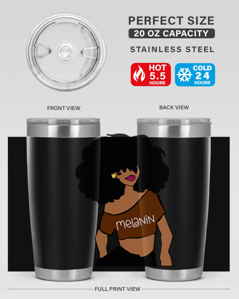 black girl melanin 18#- women-girls- Tumbler